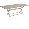 Table Rectangulaire Pliante 190 x 90 cm Caractère en Acier FERMOB  Métal