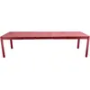 Table Rectangulaire Extensible 149/299 x 100 cm Ribambelle en Aluminium FERMOB  Métal