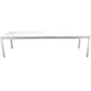 Table Rectangulaire Extensible 149/299 x 100 cm Ribambelle en Aluminium FERMOB  Métal