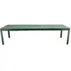 Table Rectangulaire Extensible 149/299 x 100 cm Ribambelle en Aluminium FERMOB  Métal