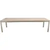 Table Rectangulaire Extensible 149/299 x 100 cm Ribambelle en Aluminium FERMOB  Métal