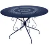 Table Ronde Ø117 cm Montmartre en Acier FERMOB  Métal