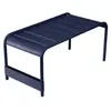 Fermob Grande Table Basse Banc Luxembourg Bleu Abysse
