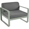 Fauteuil BELLEVIE - gris graphite - 82 cactus mat Fermob