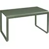 Fermob - Table rectangulaire Bellevie - Vert - Aluminium - Designer Pa...