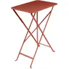 Table Rectangulaire Pliante 57 x 37 cm Bistro en Acier FERMOB  Métal