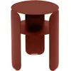 Table d'appoint ronde Bebop - 20 ocre rouge Fermob