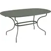Table Ovale 160 x 90 cm Opéra+ en Acier FERMOB  Métal
