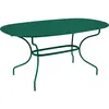 Table Ovale 160 x 90 cm Opéra+ en Acier FERMOB  Métal