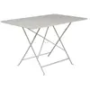 Table BISTRO rectangulaire - A5 gris argile - 117 x 77 cm Fermob