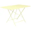 Table Rectangulaire Pliante 117 x 77 cm Bistro en Acier FERMOB  Métal