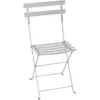 Fermob - Chaise pliante Bistro - Gris - Acier laqué - Designer Studio Fermob