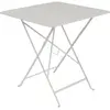 Table jardin Bistro carrée pliante - gris argile - 71 x 71 cm Fermob