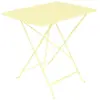Table Rectangulaire Pliante 77 x 57 cm Bistro en Acier FERMOB  Métal