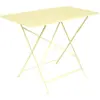 Table Rectangulaire Pliante 97 x 57 cm Bistro en Acier FERMOB  Métal