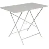 Table Rectangulaire Pliante 97 x 57 cm Bistro en Acier FERMOB  Métal
