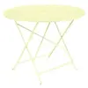 Table Ronde Pliante Ø96 cm Bistro en Acier FERMOB  Métal