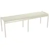 Fermob Banc 3/4 Places Luxembourg Gris Argile