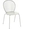 Lot de 2 Chaises Empilables Lorette en Acier FERMOB  Métal