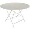 Fermob - Table ronde Bistro - Gris - Acier laqué - Designer Studio Fermob