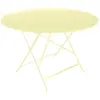 Table Ronde Pliante Ø117 cm Bistro en Acier FERMOB Métal