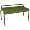 Fermob - Banc empilable Luxembourg - Vert - Aluminium - Designer Frédé...