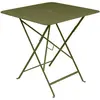Fermob - Table carrée Bistro - Vert - Acier laqué - Designer Studio Fermob
