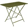 Table Rectangulaire Pliante 97 x 57 cm Bistro en Acier FERMOB  Métal