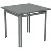 Table COSTA - C7 Gris lapilli - 80 x 80 cm Fermob