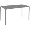 Fermob - Table rectangulaire Calvi - Gris - Aluminium laqué - Designer...