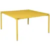 Table CALVI - C6 Miel structure - 140 x 140 cm Fermob