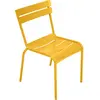 Lot de 2 Chaises Empilables Luxembourg en Aluminium  Métal