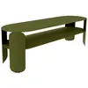 Fermob - Table basse Bebop - Vert - Aluminium - Designer Tristan Lohne...