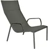 Fermob - Fauteuil lounge empilable Cadiz - Vert - Toile Batyline - Des...