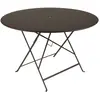 Table Ronde Pliante Ø117 cm Bistro en Acier FERMOB  Métal