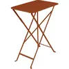 Table Rectangulaire Pliante 57 x 37 cm Bistro en Acier FERMOB  Métal
