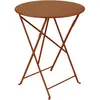 Table Ronde Pliante Ø60 cm Bistro en Acier FERMOB  Métal