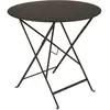 Fermob - Table ronde Bistro - Marron - Acier laqué - Designer Studio F...