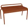 Fermob - Banc empilable Luxembourg - Orange - Aluminium - Designer Fré...