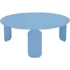 Fermob - Table basse Bebop - Bleu - Aluminium - Designer Tristan Lohne...