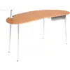 Fermob - Bureau NUAGE - Blanc - Placage de chêne - Designer Studio Fer...