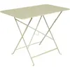 Table Rectangulaire Pliante 97 x 57 cm Bistro en Acier FERMOB  Métal