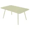 Fermob Table 165x100 Luxembourg Vert Tilleuil