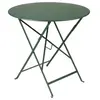 Table pliante BISTRO ronde - 02 vert cèdre - Ø 77 cm Fermob