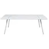 Fermob Table 207x100 Luxembourg Blanc Coton