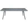 Fermob Table 207x100 Luxembourg Gris Orage