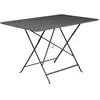 Table Rectangulaire Pliante 117 x 77 cm Bistro en Acier FERMOB  Métal