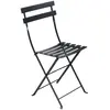 Fermob - Chaise pliante Bistro - Noir - Acier laqué - Designer Studio Fermob
