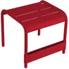 Fermob - Table d'appoint Luxembourg - Rouge - Aluminium laqué - Designer Frédéric Sofia