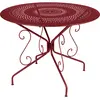 Table Ronde Ø96 cm Montmartre en Acier FERMOB  Métal